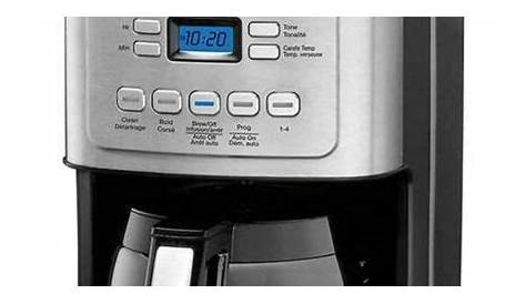 Cuisinart 12 Cup Programmable Coffee Maker Stainless Cuisinart DCC