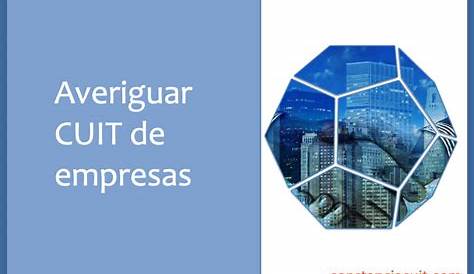 CUIT on line – CUIT de empresas – CUIT Personas