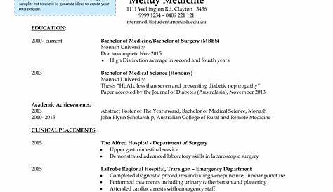 Cv Template Doctor , #CvTemplate #doctor #template | Medical resume