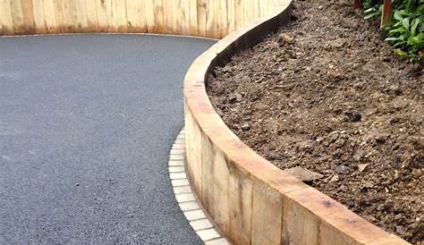 Curved Timber Garden Edging Ideas 50+ Great For Your Backyard Plants And Diy Designs