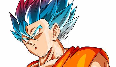DRAGON BALL Z PORTRAIT Custom Goku Super Saiyan | Etsy