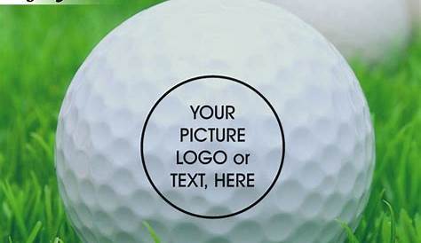 Add your custom logo golf balls. Upload a custom logo, image or photo