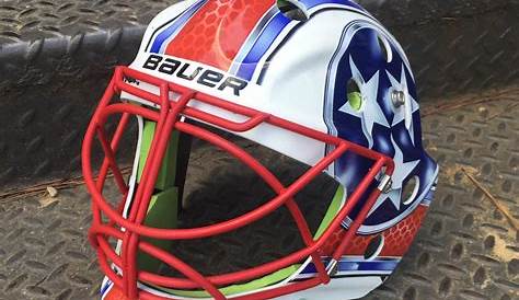 By Jesse's Custom Design | Goalie mask, Hockey gear, Goalie