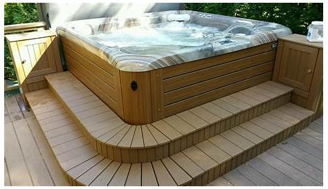 Custom Hot Tub Surrounds And Steps Leisure Products