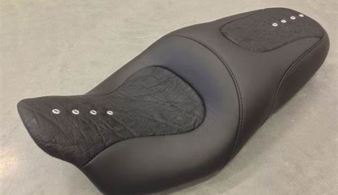 My custom motorcycle seat from Sterlings Cycle Accessories | Motorcycle