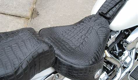 Sinister Seats builds custom Harley Davidson motorcycle seats and