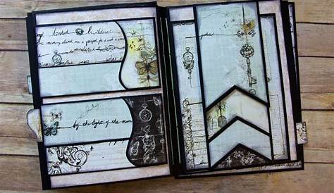 customized scrapbook album, with 5 custom labels, 10 wish tags & 20