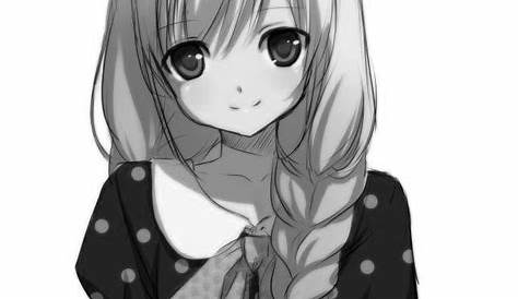 anime, black and white, clannad, crossover, cute - image #155564 on