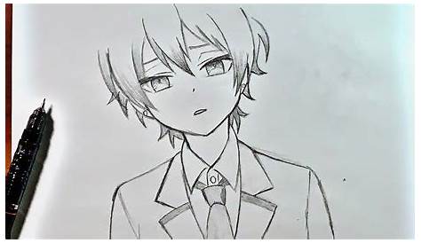 Cute Anime Boy Drawing at PaintingValley.com | Explore collection of