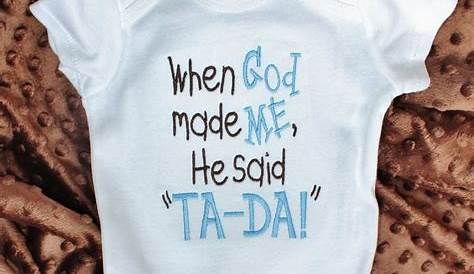 45 Funny Baby Onesies With Cute And [Clever Sayings]