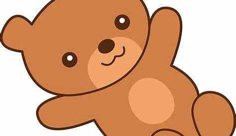 Cute Brown Bear Clipart Transparent PNG Hd, Cute Cartoon Brown Bear