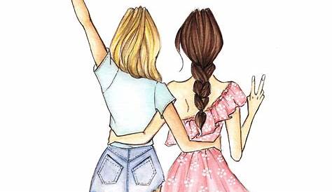bff besties loveforever collective_world_ | Best friend drawings, Bff