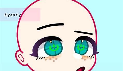 Cute Eyes Gacha Club Face Ideas - Insanity-Follows