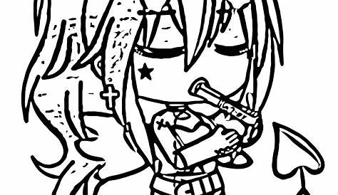 gacha life coloring pages unique collection print for free Chibi