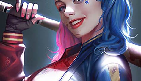 Cute Harley Quinn Iphone Wallpaper Smile Hd Superheroes 4k Images