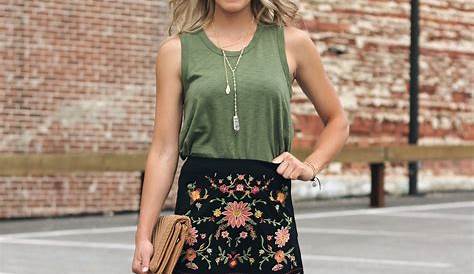 Cute Skirt Outfits Summer on Stylevore