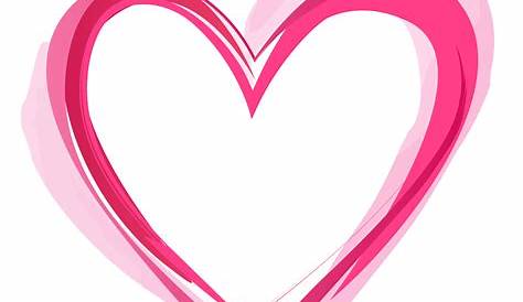 Pink Heart Clipart No Background - Cute Transparent Background Heart