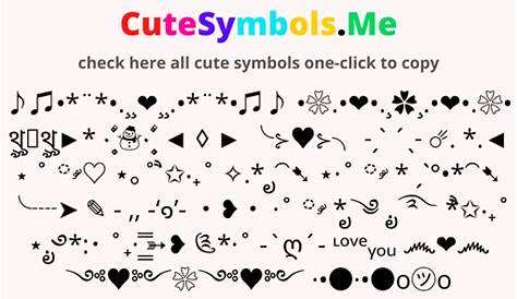 Cute Symbols ( ͡° ͜ʖ ͡°) Emoticon & Emoji (Copy & Paste)