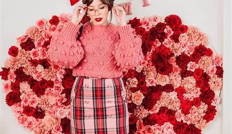 RED + ROSETTE PINK Miss Louie Combinar colores ropa, Outfits, Ropa