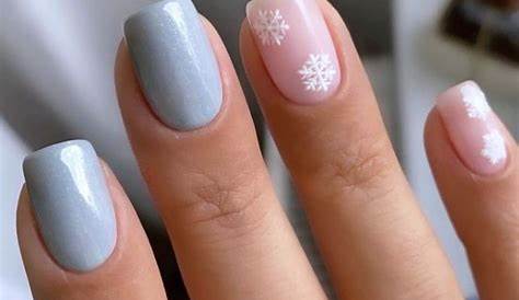 Cute Winter Nails Short