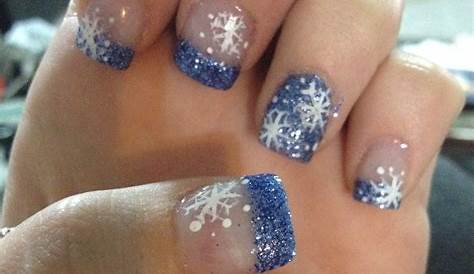 Cute Winter Themed Nails