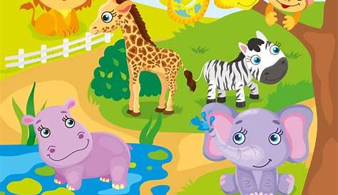 Cute Zoo Animal Clipart | Free download on ClipArtMag