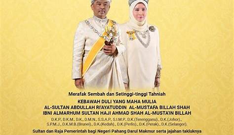 Sultan Johor ucap tahniah kepada Sultan Pahang | Nasional | Berita Harian