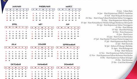 Negeri Sembilan Cuti Umum Kalendar 2021 ️