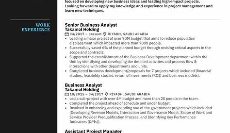 Project Manager Resume Sample | Kickresume