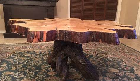 Cypress Stump Coffee Table