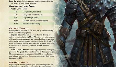 DnD 5e Homebrew — Oath of the Hellsworn Paladin by... | Dungeons and
