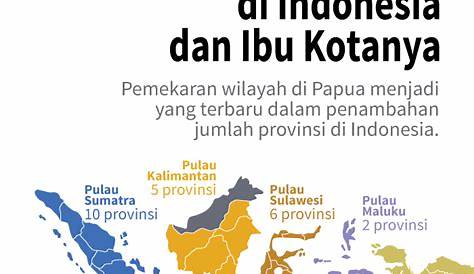 34 Provinsi di Indonesia dan Ibukotanya secara Berurutan