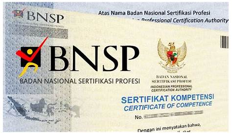 Sertifikasi Gratis BNSP Tahun 2022 Skema SPA