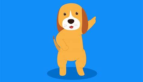 Dancing Dog Sticker By PrplGIF for iOS & Android | GIPHY
