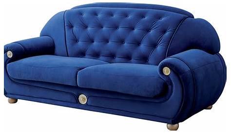 Blue Sofa and Loveseat - Home Furniture Design