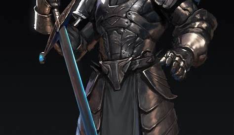 ArtStation - Concept: Knight in black armor