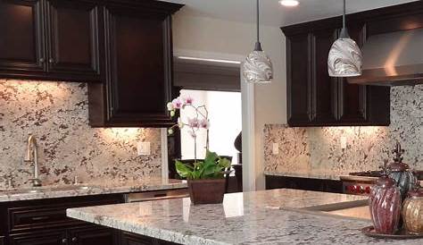 Dark Kitchen Cabinets With White Granite Countertops Top 25 Best Colors For