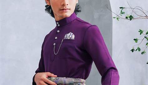 Baju Melayu Magnificent 3.0 (Dark Purple) – ELRAH EXCLUSIVE