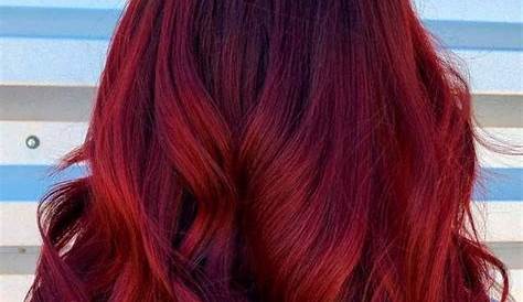 Dark Red Hair Colors Loving This Color Wine Brunette Color