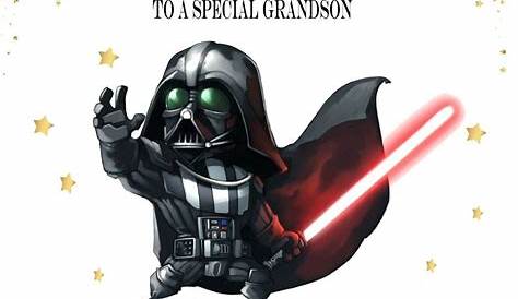 This and That: Darth Vader Birthday Card