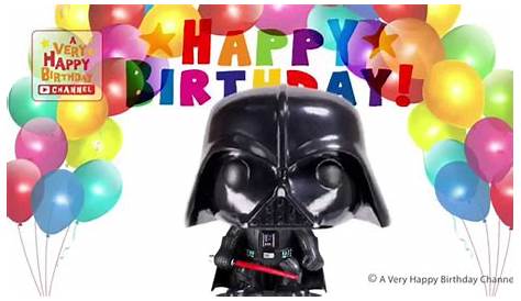 Darth Vader sings Happy Birthday To You - YouTube