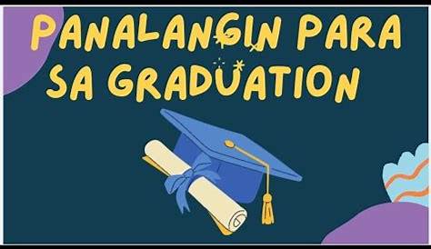 Tagalog Na Panalangin Para Sa Graduation