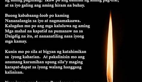 Panalangin para sa Yumao • Tagalog Prayer for the Dead • Dasal sa Patay