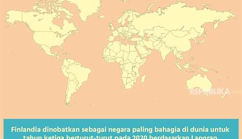 Infografis, Ini Negara Paling Bahagia di Dunia | Republika Online