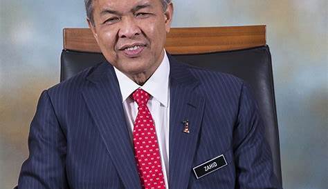 Dato' Seri Dr. Ahmad Zahid Hamidi (Zahid new deputy PM, Muhyiddin out