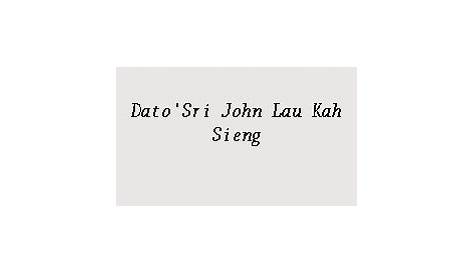 Lau Kah Sieng, Dato Sri John, Arkitek in Kuching