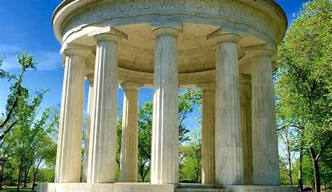 World War I Memorial at Pershing Park in Washington, D.C.