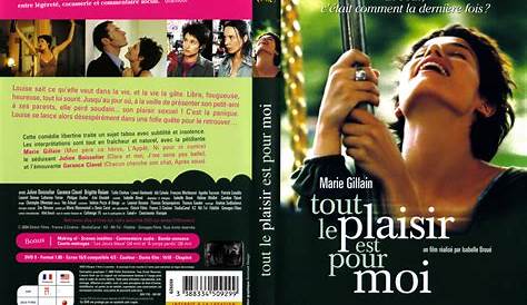 Jaquette DVD de Tout le plaisir est pour moi v2 - Cinéma Passion
