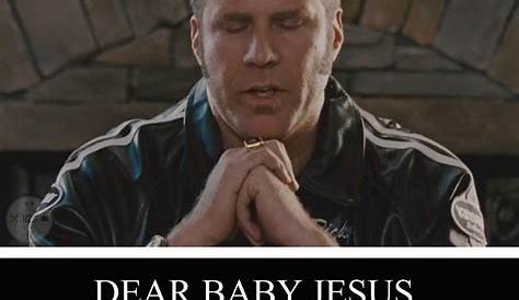 Thank you Dear 8oz 6lb infant baby Jesus Will Ferrell Favorite Movie