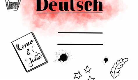 Deckblatt Deutsch | Deckblatt deutsch, Mathe deckblatt, Deckblatt